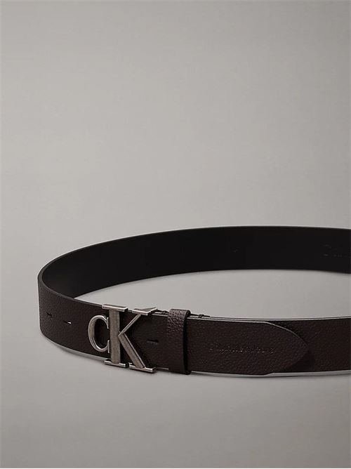 RO MONO PLAQUE LTHR BELT 35MM CALVIN KLEIN JEANS | K50K511831/GRP